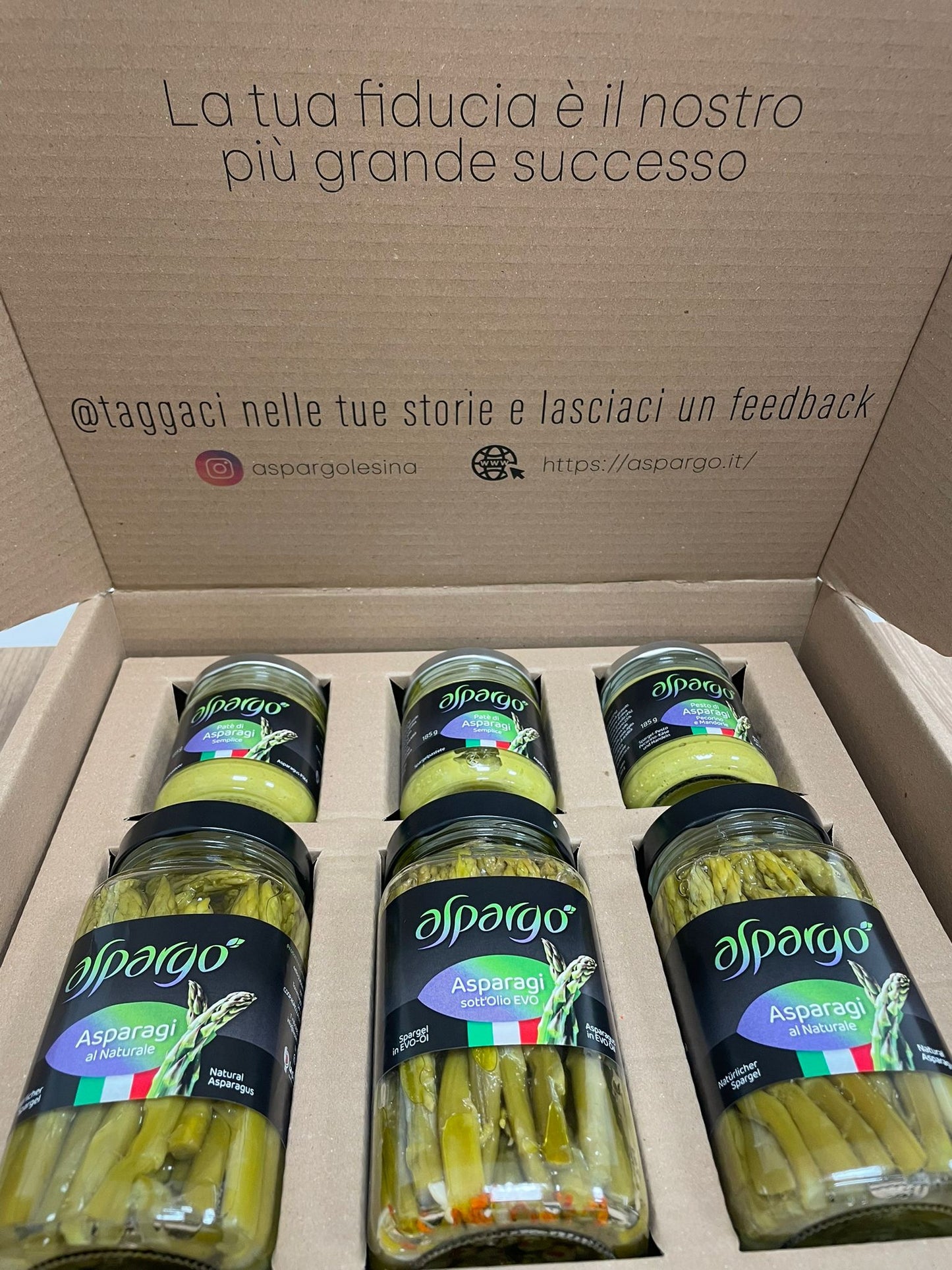 Box di asparagi | 6 prodotti
