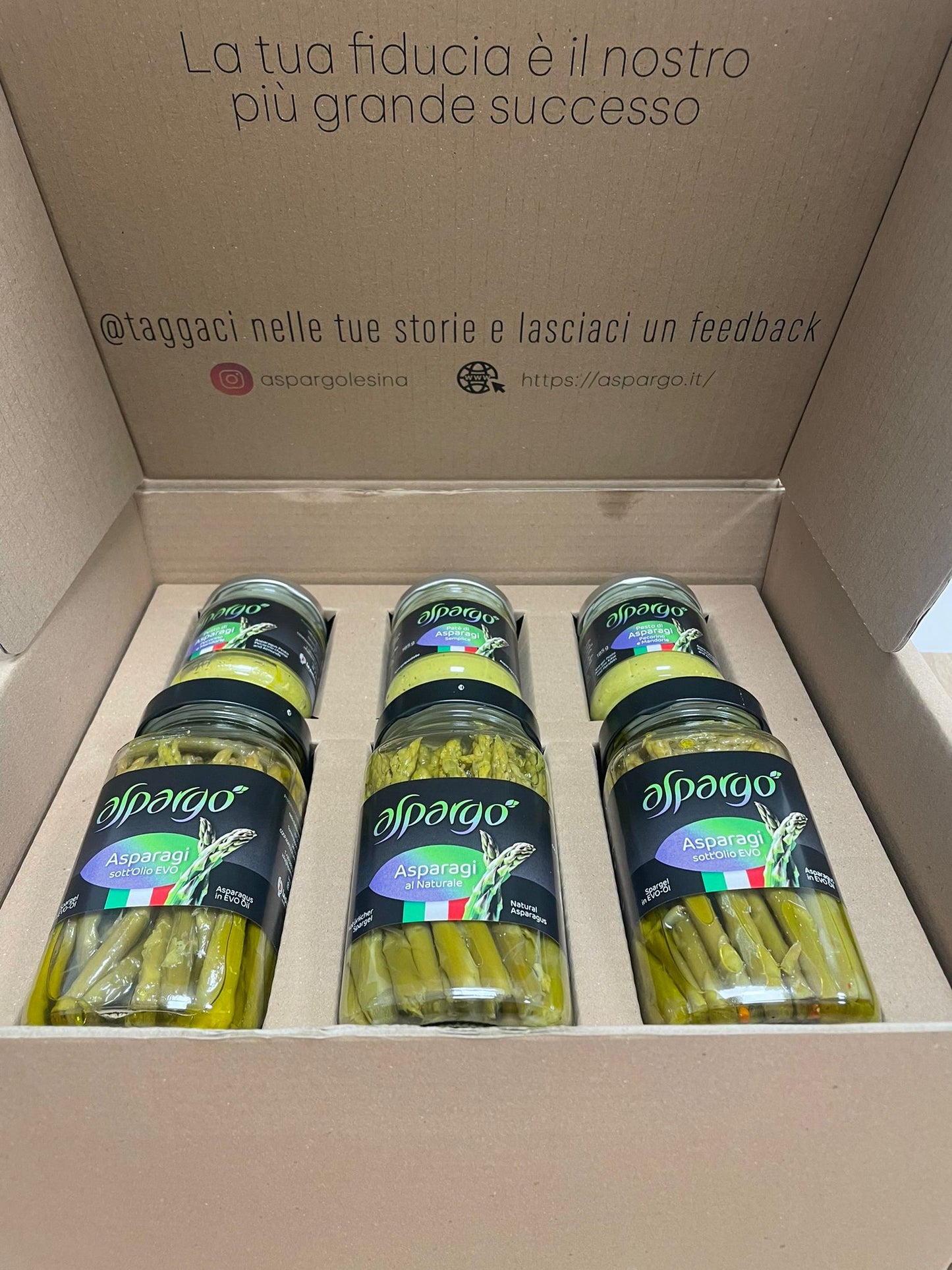 Box di asparagi | 12 prodotti