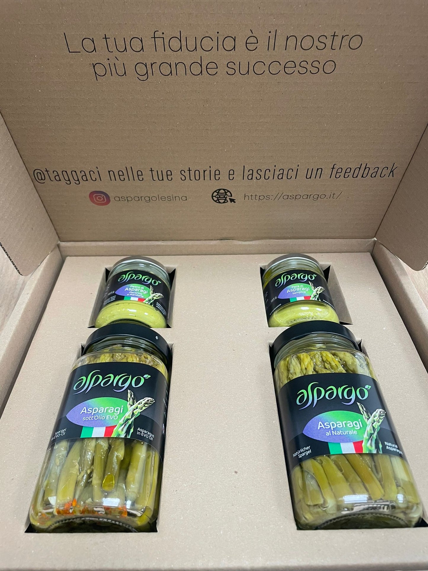 Box di asparagi | 4 prodotti
